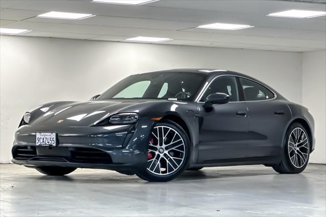 used 2022 Porsche Taycan car, priced at $81,881