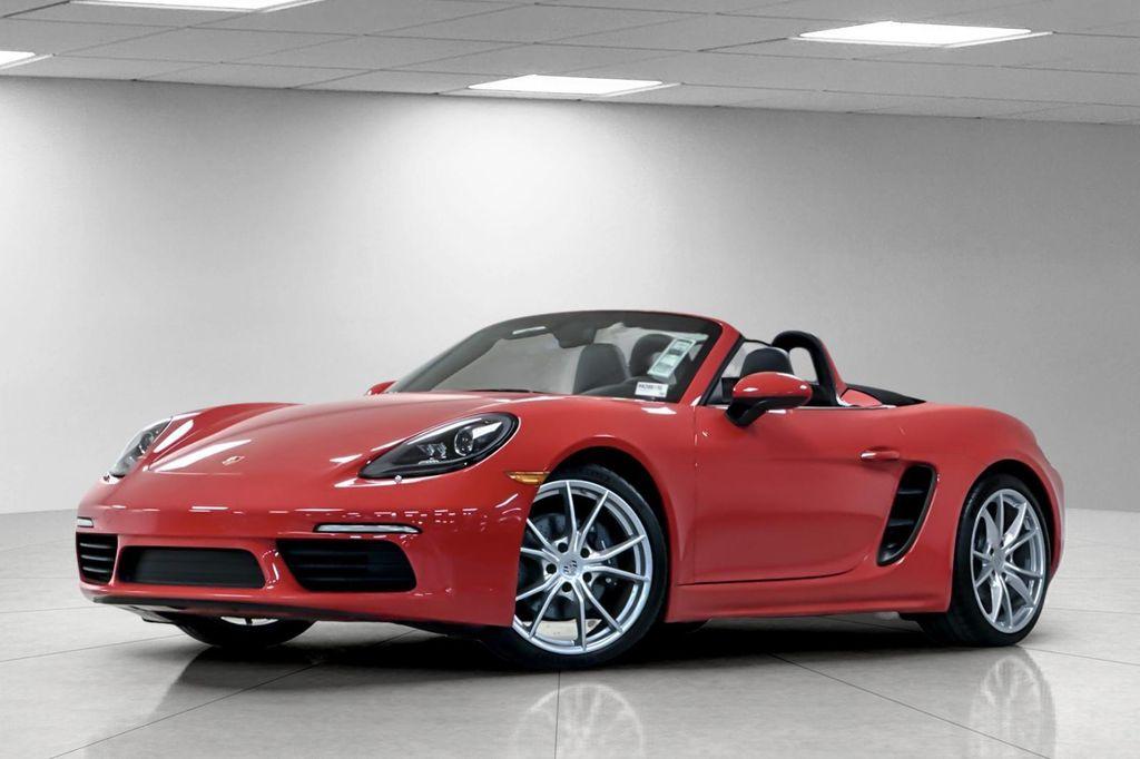 new 2024 Porsche 718 Boxster car, priced at $90,570