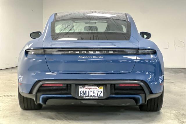 used 2021 Porsche Taycan car, priced at $94,069