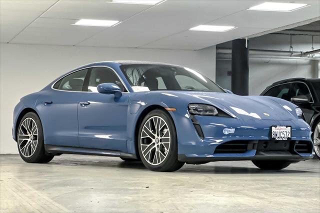 used 2021 Porsche Taycan car, priced at $94,069