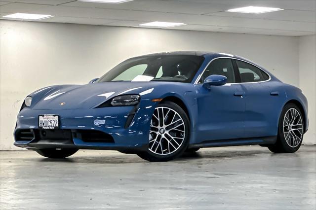 used 2021 Porsche Taycan car, priced at $94,069