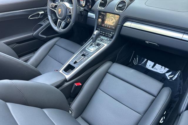 used 2025 Porsche 718 Boxster car, priced at $105,881