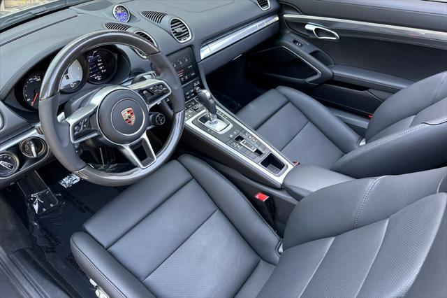 used 2025 Porsche 718 Boxster car, priced at $105,881