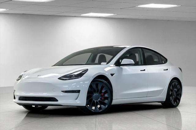used 2022 Tesla Model 3 car, priced at $31,881