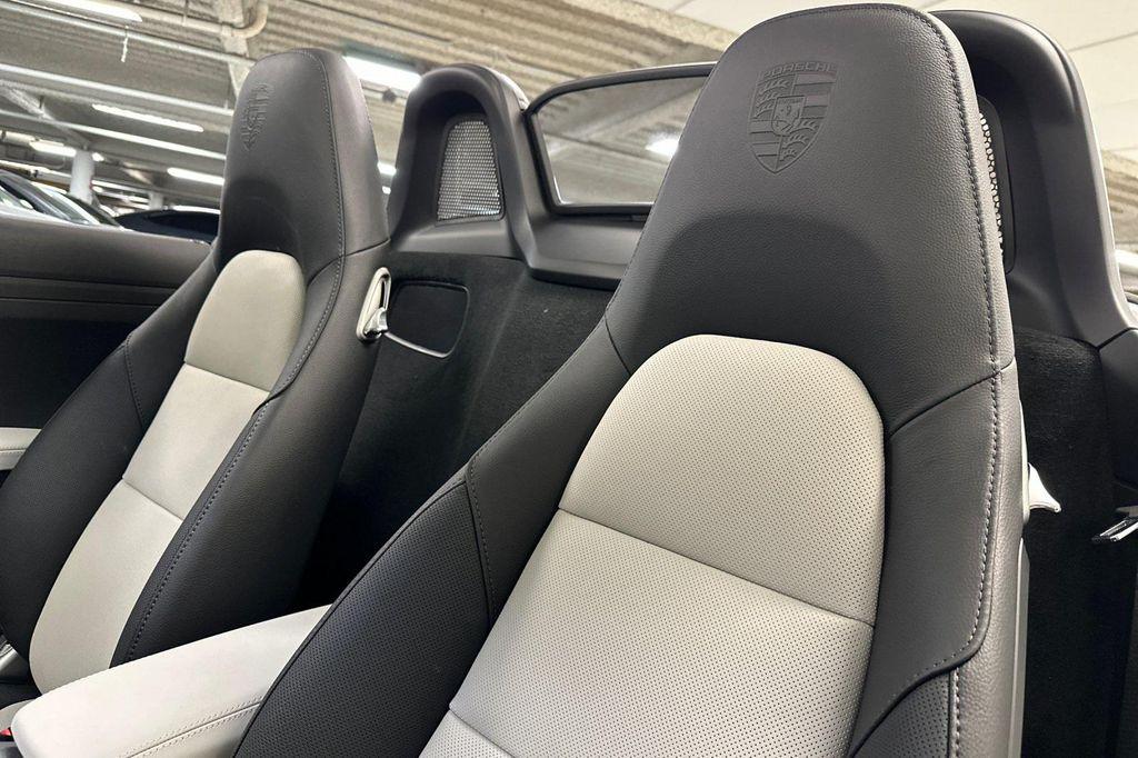 new 2025 Porsche 718 Boxster car, priced at $107,765
