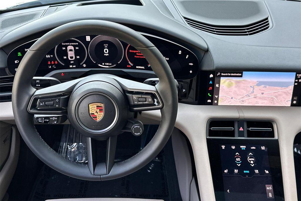 new 2025 Porsche Taycan car, priced at $120,025