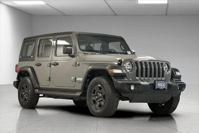 used 2020 Jeep Wrangler Unlimited car, priced at $32,500