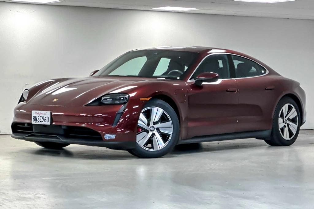 used 2021 Porsche Taycan car, priced at $75,491