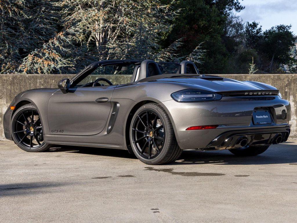 new 2025 Porsche 718 Boxster car, priced at $118,595