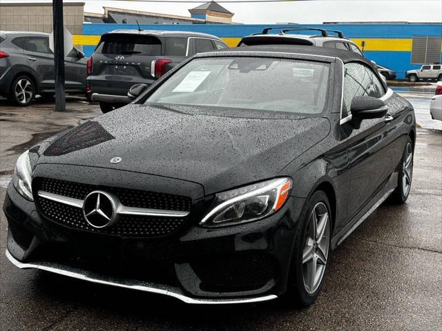 used 2018 Mercedes-Benz C-Class car, priced at $28,900