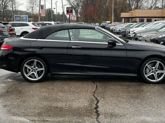 used 2018 Mercedes-Benz C-Class car, priced at $28,900