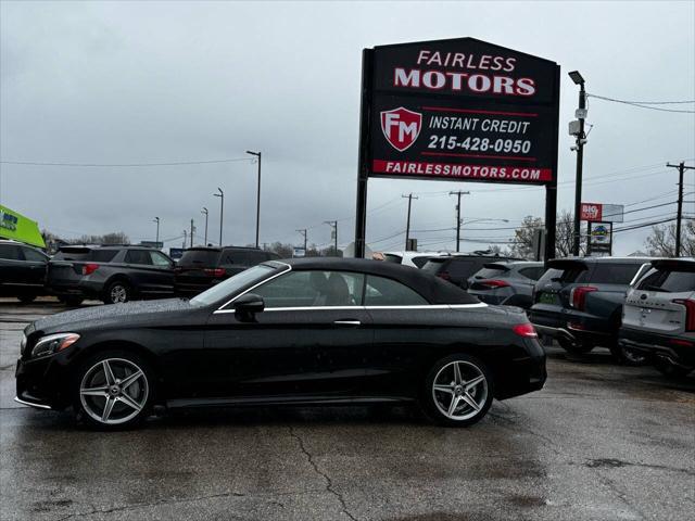 used 2018 Mercedes-Benz C-Class car, priced at $28,900