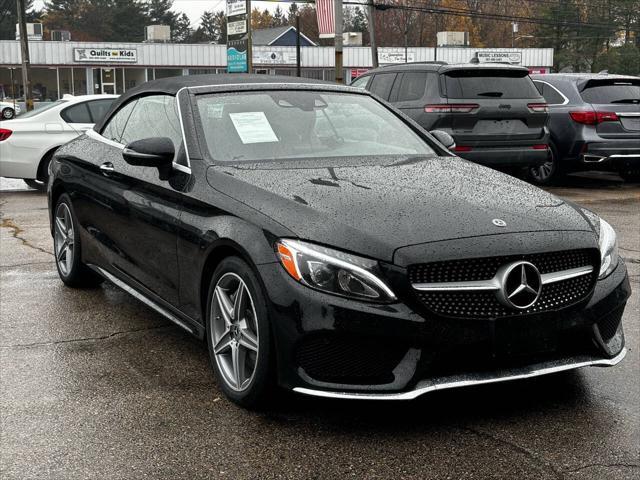 used 2018 Mercedes-Benz C-Class car, priced at $28,900