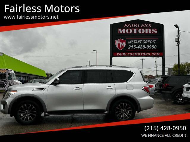 used 2017 Nissan Armada car, priced at $18,700