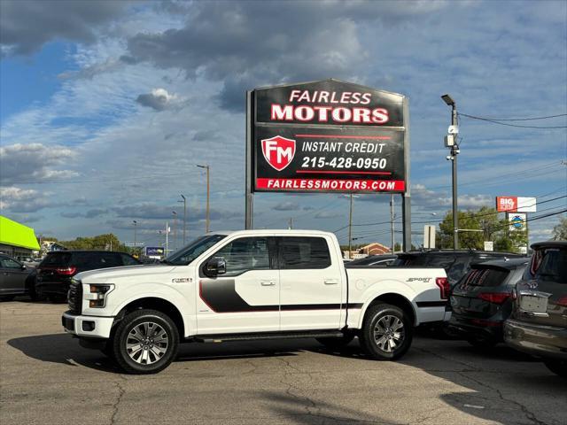 used 2016 Ford F-150 car, priced at $26,500