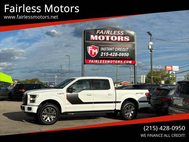 used 2016 Ford F-150 car, priced at $26,500