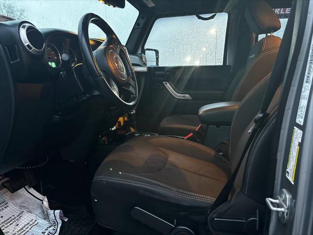 used 2014 Jeep Wrangler Unlimited car, priced at $21,500