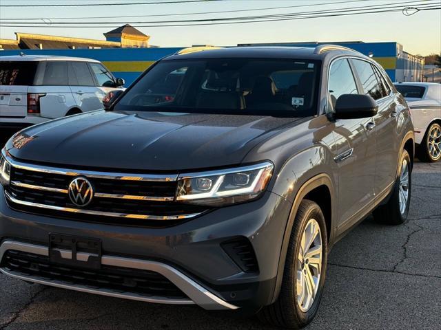 used 2021 Volkswagen Atlas Cross Sport car, priced at $27,500