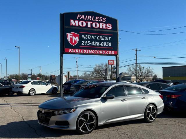 used 2018 Honda Accord car, priced at $18,900