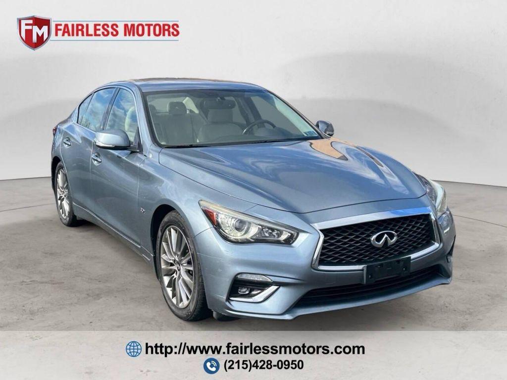 used 2018 INFINITI Q50 car, priced at $19,900