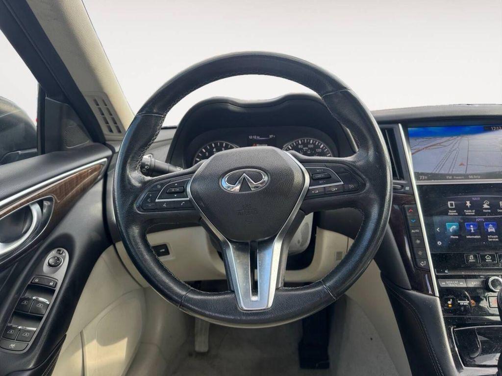 used 2018 INFINITI Q50 car, priced at $19,900