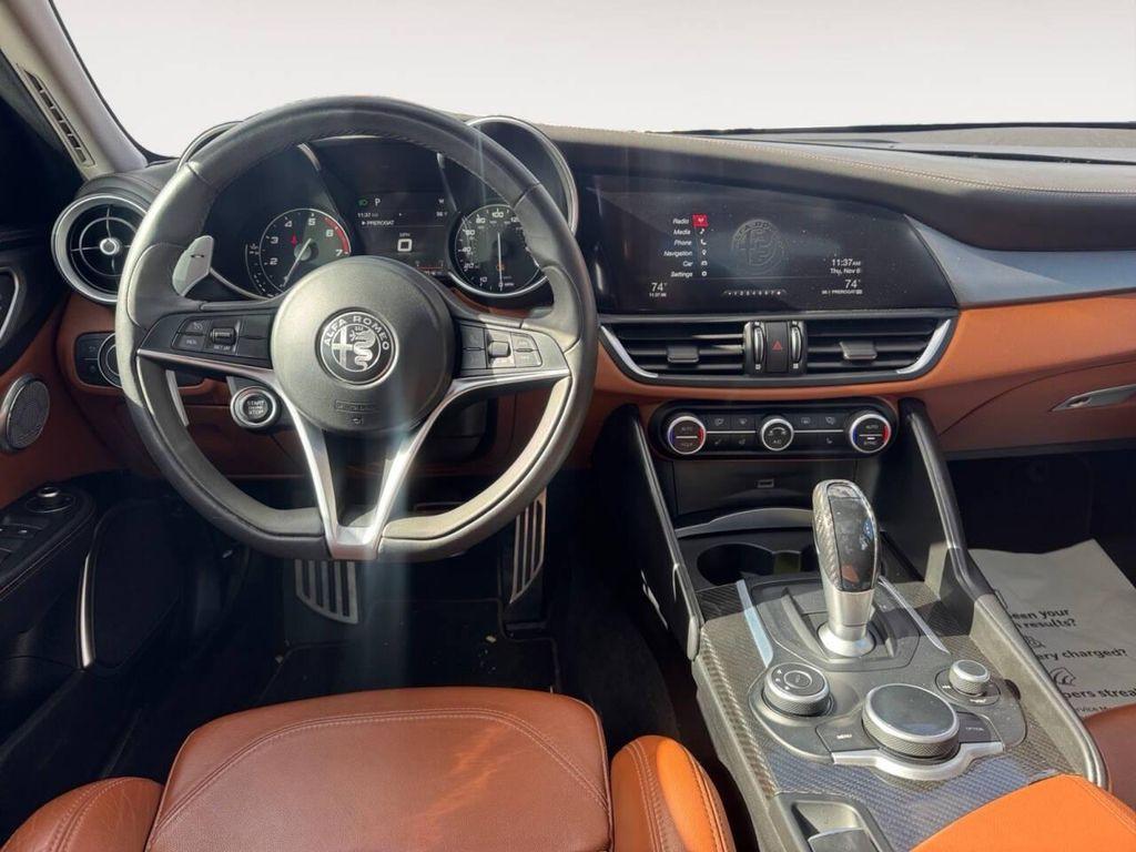 used 2018 Alfa Romeo Giulia car, priced at $16,500