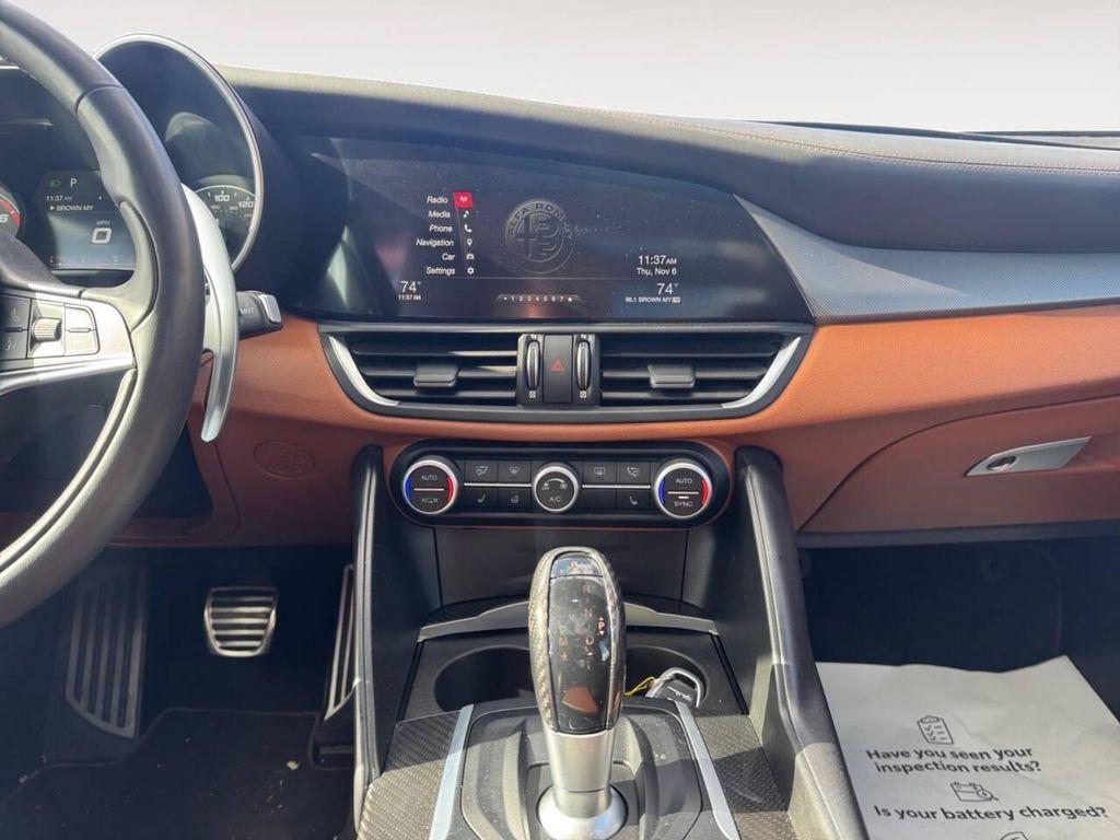used 2018 Alfa Romeo Giulia car, priced at $16,500