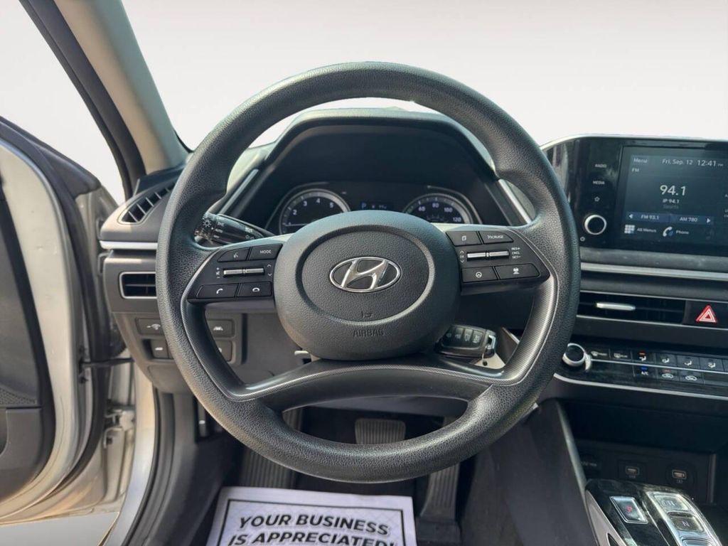 used 2021 Hyundai Sonata car, priced at $14,500