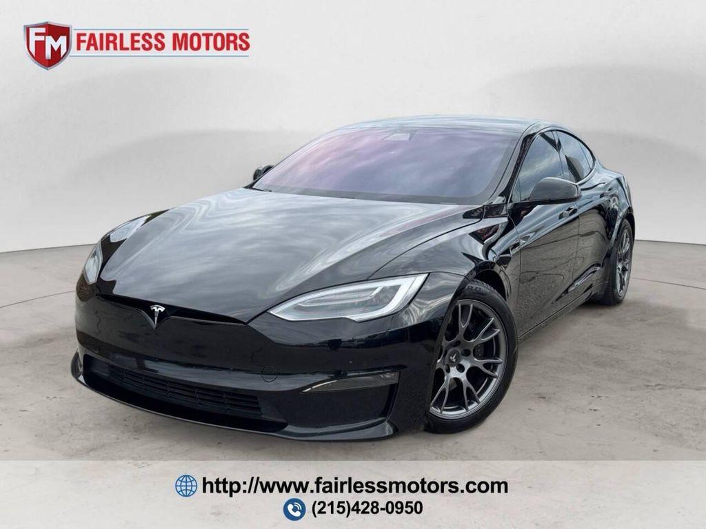 used 2021 Tesla Model S car, priced at $44,000