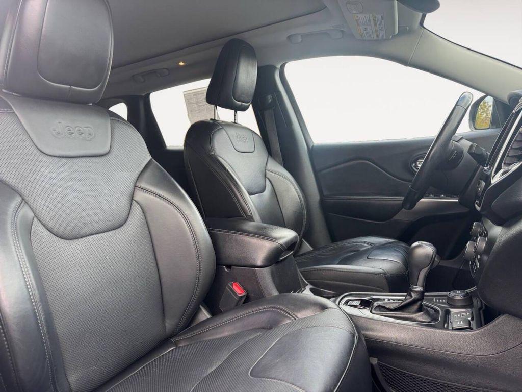 used 2019 Jeep Cherokee car, priced at $14,500