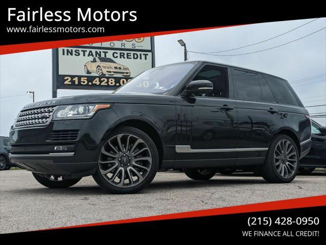 used 2016 Land Rover Range Rover car, priced at $36,900