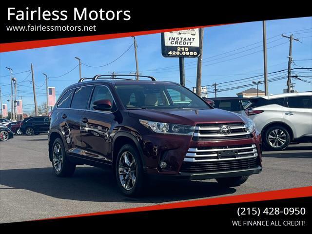 used 2018 Toyota Highlander car, priced at $28,400