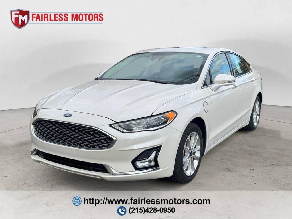 used 2019 Ford Fusion Energi car, priced at $14,500
