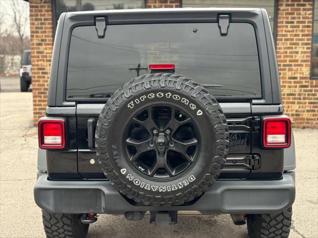 used 2020 Jeep Wrangler Unlimited car, priced at $28,300