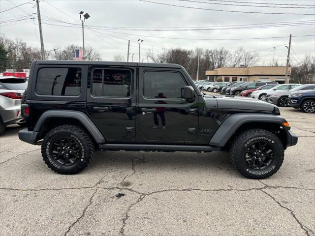 used 2020 Jeep Wrangler Unlimited car, priced at $28,300