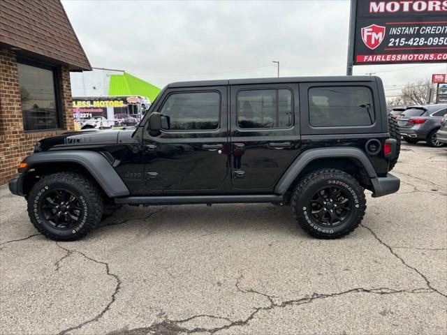 used 2020 Jeep Wrangler Unlimited car, priced at $28,300