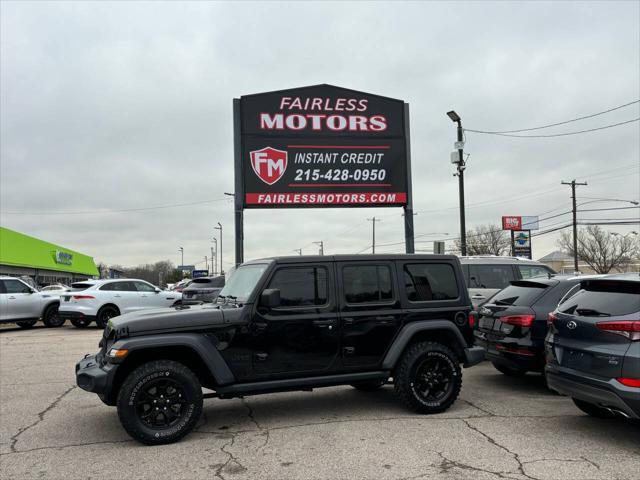 used 2020 Jeep Wrangler Unlimited car, priced at $28,300