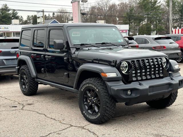 used 2020 Jeep Wrangler Unlimited car, priced at $28,300