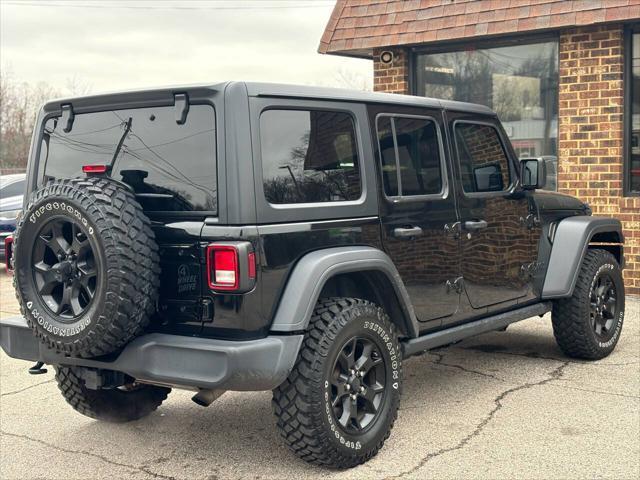 used 2020 Jeep Wrangler Unlimited car, priced at $28,300