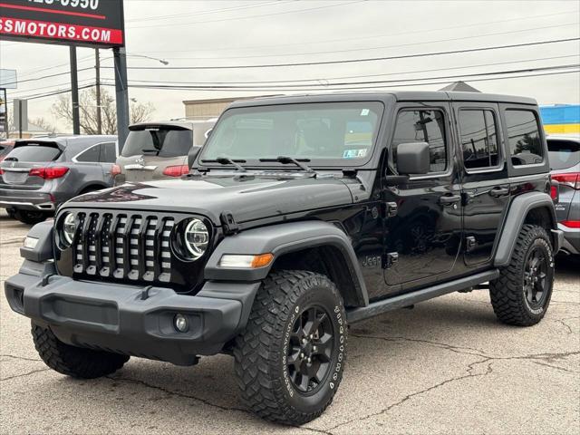 used 2020 Jeep Wrangler Unlimited car, priced at $28,300