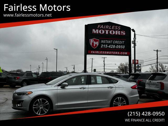 used 2020 Ford Fusion car, priced at $17,500