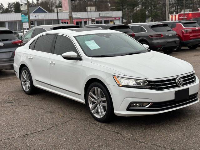 used 2018 Volkswagen Passat car, priced at $16,900