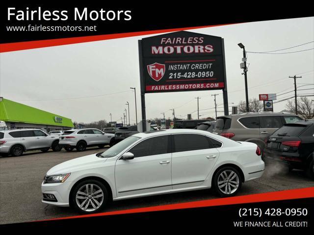 used 2018 Volkswagen Passat car, priced at $16,900