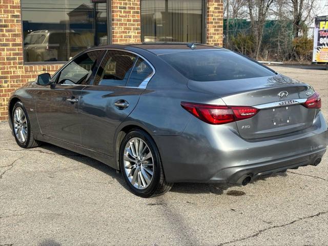 used 2019 INFINITI Q50 car, priced at $19,800