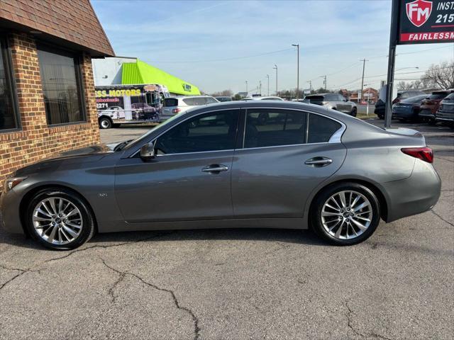 used 2019 INFINITI Q50 car, priced at $19,800