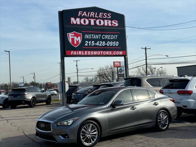 used 2019 INFINITI Q50 car, priced at $19,800