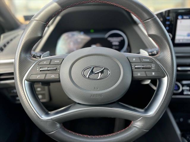 used 2021 Hyundai Sonata car, priced at $23,900