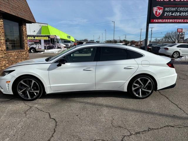 used 2021 Hyundai Sonata car, priced at $23,900