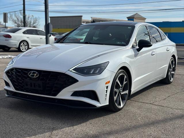 used 2021 Hyundai Sonata car, priced at $23,900