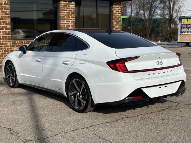 used 2021 Hyundai Sonata car, priced at $23,900